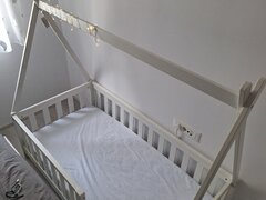 Patut copii+ saltea 70x140cm + husa impermeabila